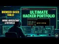 Building a Cybersecurity Lab in Browser RevShells Obfuscator IP Tracker