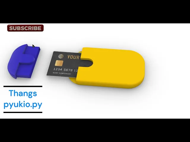 Credit card holder video thumbnail