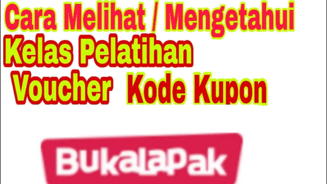 KODE VOUCHER DI BUKALAPAK PRAKERJA TIDAK MUNCUL | CARA MELIHAT KODE VOUCHER DI BUKALAPAK