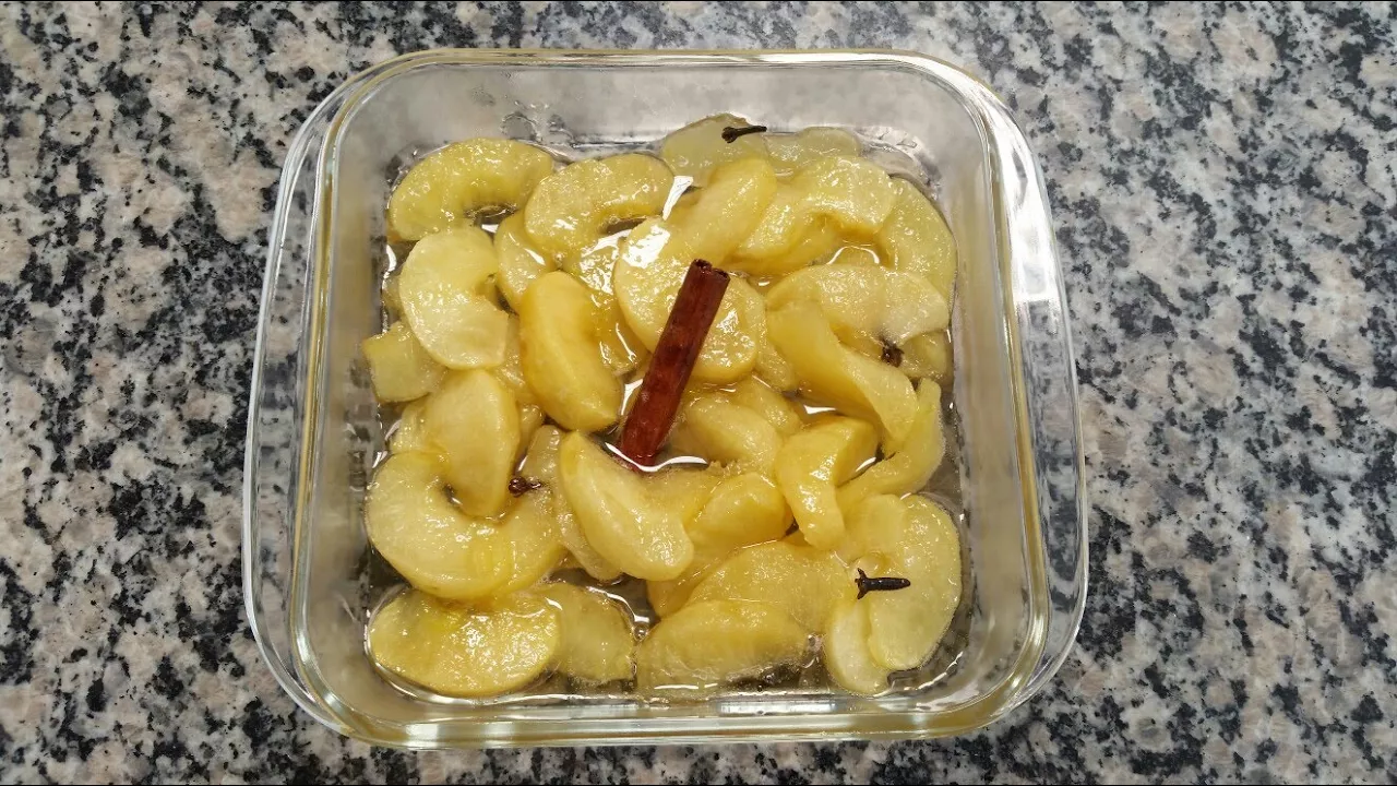 Doce de Maçã Diet...Fácil e rápido de fazer.. 