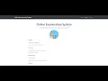 Online Examination System PHP Project with Source Code