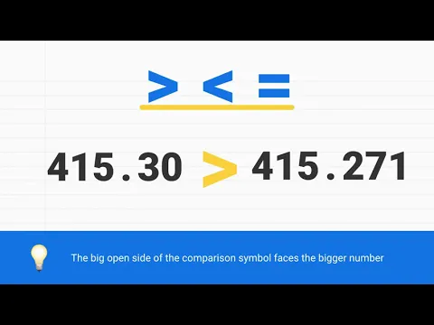 Download MP3 Comparing Decimals