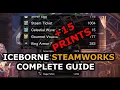 MHW - The Complete Guide to Steamworks Including Droprates and how much fuel per Celestial Ticket