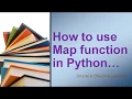 How to use Map function in Python Python Map Function What is Map Function in Python