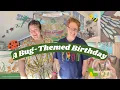 Bug Themed Birt ay Crafting Baking and Celebrating
