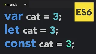 1 Var Let Const And function calling in JS var vs let native Crash Course