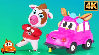 Vehicle Animal Sound Song, जानवरों की आवाज़ वाला गाना, Hector The Tractor Hindi Nursery Rhymes