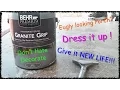 How to paint concrete patio with Behr Granite Grip floor covering