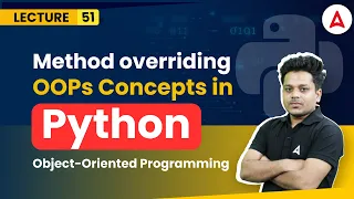 Method Overriding Python Programming Full Course Coding Adda247