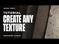 How To Create Any Texture For Graphic Design Projects - Substance Stager