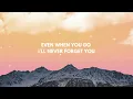 AFROJACK - Never Forget You (Lyrics)