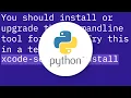 Cannot install Lxml on Mac OS X 10 9