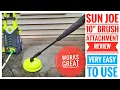 REVIEW Sun Joe SPX - PCA10 Patio Drive Way Cleaning Attachment for Pressure Washer 10 Inch