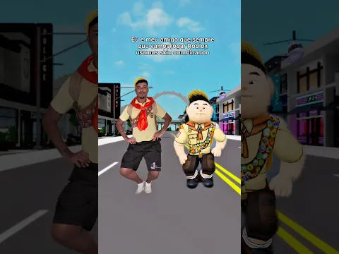 EU E O CRIA COMBINANDO SKIN NO ROBLOX #roblox