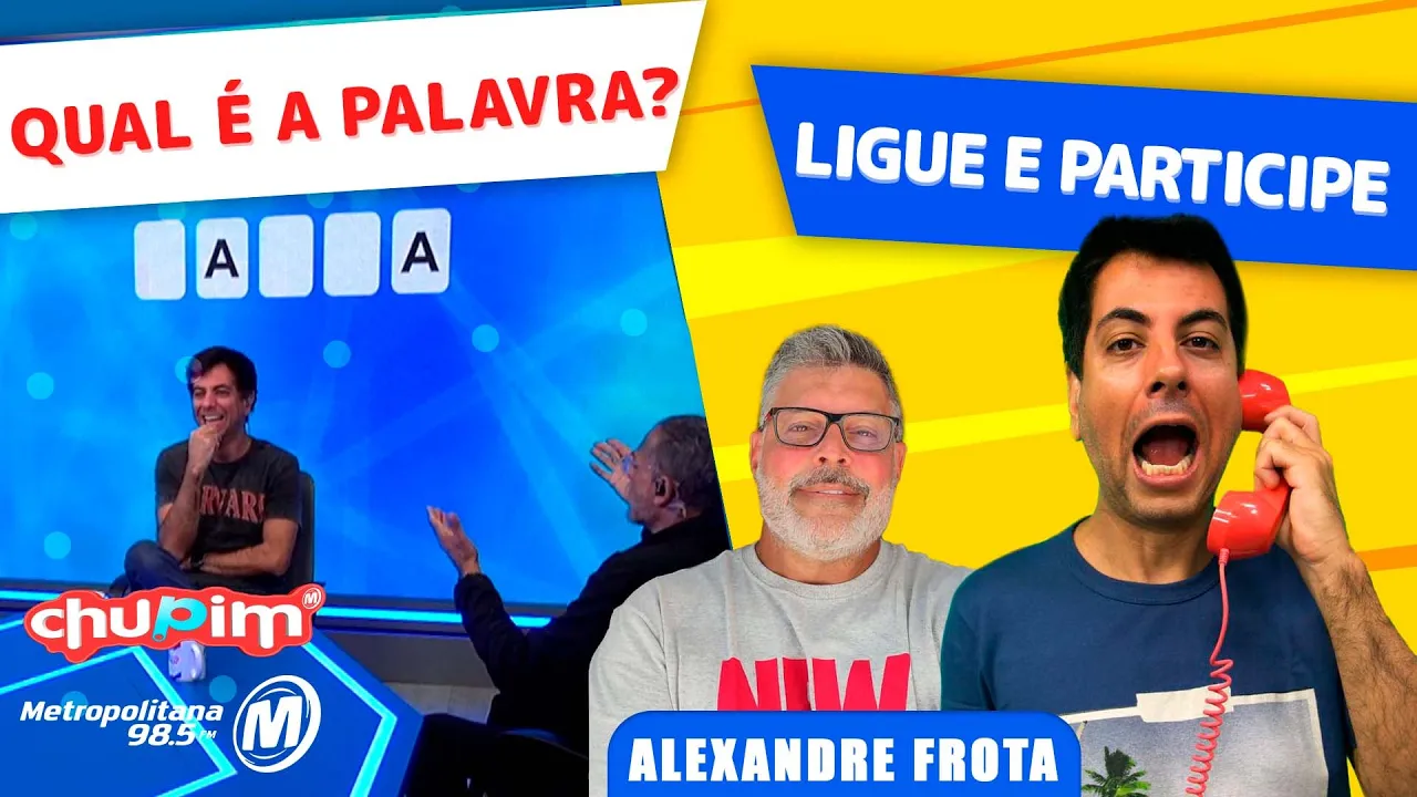 ALEXANDRE FROTA - PALAVRA MISTERIOSA!!! - 20/06/2023
