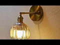 Vintage Charm Meets Modern Style Shenmoyl Tulip Wall Sconce