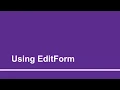 Using EditForm Part - 29 Using ASP Net Blazor for Absolute Beginners
