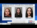 Three women accused of stealing 4 000 in merchandise from Jonesboro stores