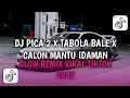 Lagu DJ PICA 2 X TABOLA BALE X CALON MANTU IDAMAN SLOW VIRAL TIKTOK FULL SONG 2025
