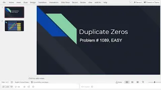 Duplicate Zeros Leetcode 1089 EASY