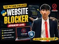 Top Python project Advance level Website Blocker Project