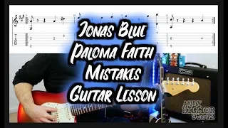 Download How to play Jonas Blue, Paloma Faith - Mistakes Guitar Lesson MP3