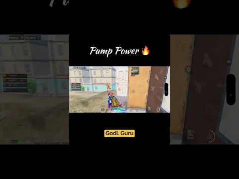 Pump Power 🔥 #bgmi #gameplay #shotgunking