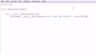 wxPython Programming Tutorial - 1