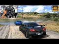 Download Lagu Nissan Skyline R34 GTR \u0026 Toyota Supra | Forza Horizon 5 | Thrustmaster T300RS gameplay