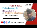 15 Inheritance in Java Multilevel inheritance in Java full explanation