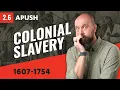 How SLAVERY Shaped the British Colonies APUSH Review