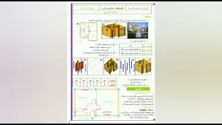 درس مخطط الكتلة و مخطط التوزيع لسنة اولى ثانوي جذع مشترك علوم وتكنولوجيا هندسة مدنية 