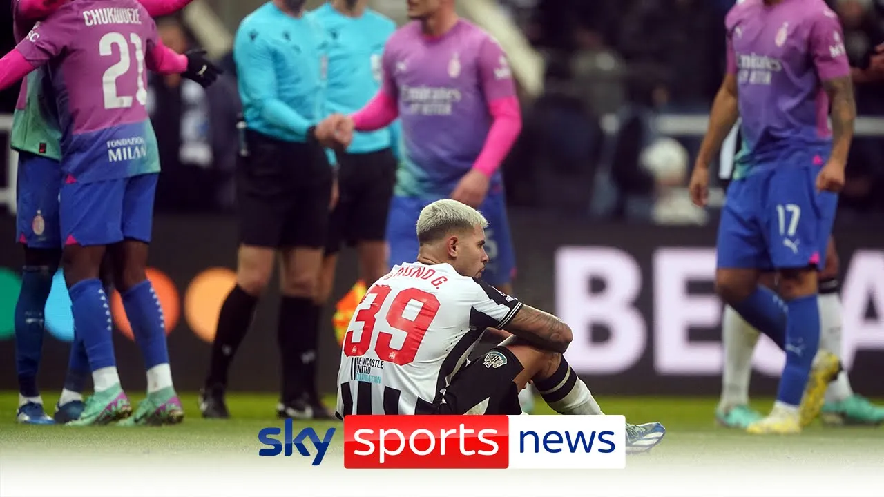 Newcastle knocked out of Europe entirely by AC Milan as PSG ...