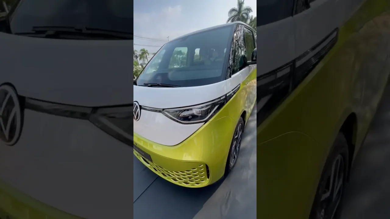 KOMBI DO FUTURO - VW ID. BUZZ É PERUA 100% ELÉTRICA #shorts