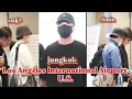 Download Lagu “Los Angeles International Airport in Chaos! Jungkook, Jimin, and SUGA Arrive Together from Incheon