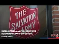 Burlington Salvation Army sees demand for back-to-school essentials