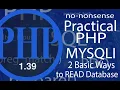 Advance PHP Basic MYSQLI -