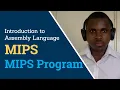Introduction to Assembly Language using MIPS Read and Print out Integers and Strings In MIPS