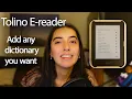 How to add custom dictionaries on Tolino e-reader