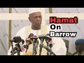 Hamat Bah Said Something about Barrow