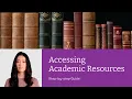 Intro to Library and Resources Template