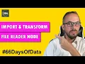 KNIME import source files - day 25