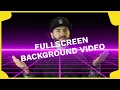 Full screen Background Autoplay using HTML5 CSS JS - Cross-Browser
