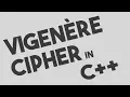 Vigenere Cipher Encryption Decryption in C