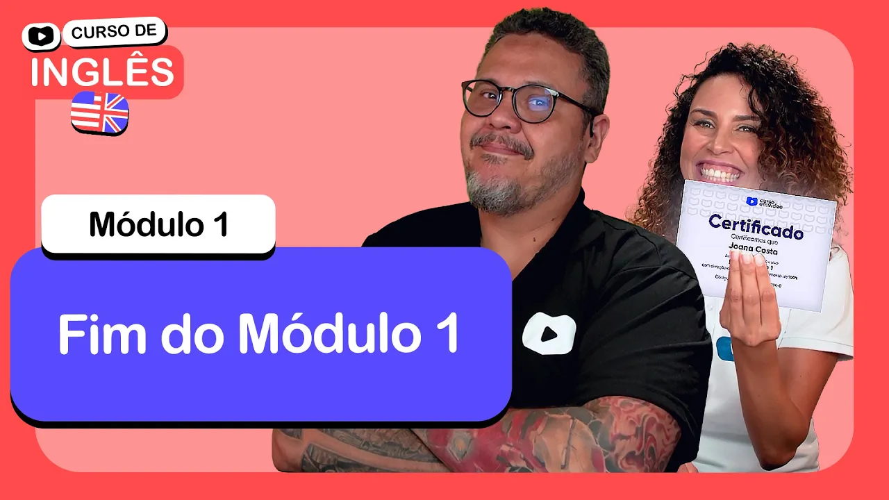 Transition @CursoemVideo  de Inglês: Módulo 1