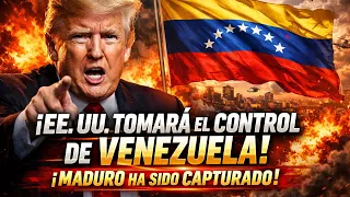 TRUMP ANUNCIA QUE GOBERNARÁ VENEZUELA TRAS CAPTURAR A MADURO