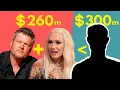 Blake Shelton Gwen Stefani s combined WEALTH is LESS than this VOICE Coach