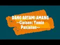 Download Lagu DANG ARTAMI AMANG LIRIK | Suara by Nagabe Trio | Cipt. Yamin Panjaitan