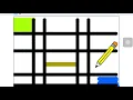 Mondrian-style artwork in Scratch
