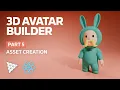 Threejs React Avatar Builder Tutorial - Part 5 Asset Creation